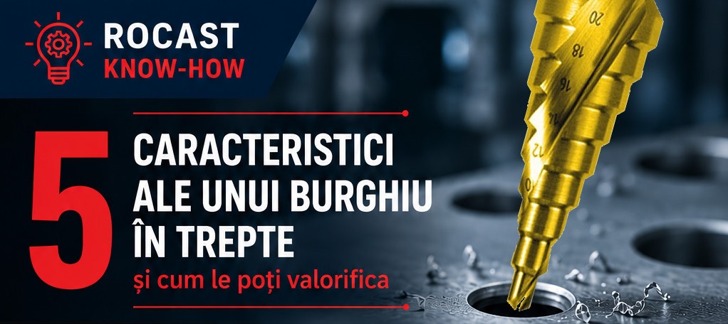 Burghiu in trepte - imagine sus articol